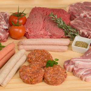 FAMILY PACK 2: 9.5kg meat variety