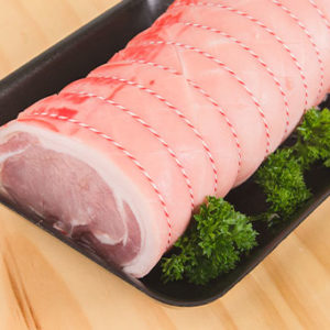 Boned and Rolled Loin Pork: 2kg ($21.99/kg)