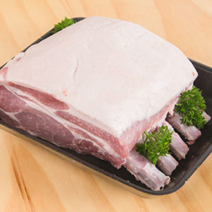 Pork Racks 4 Bone: 1.2kg ($23.99/kg)